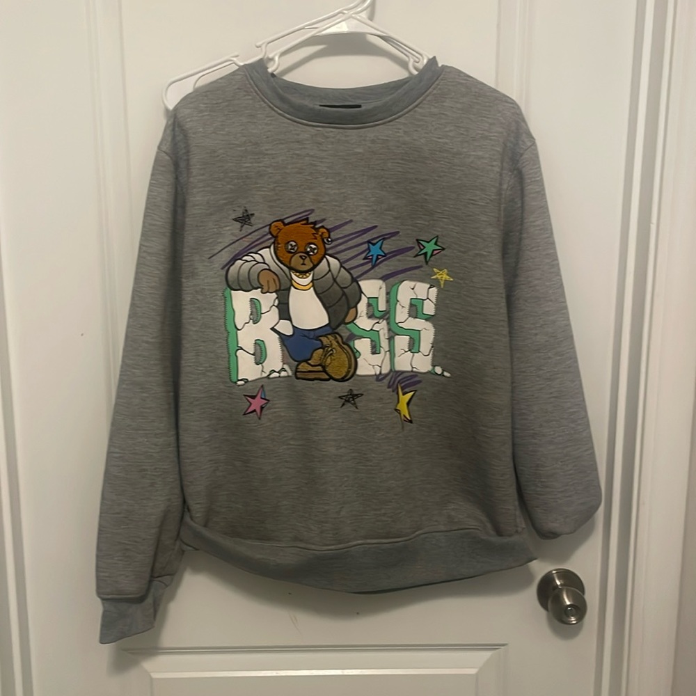 Boss bear sweater